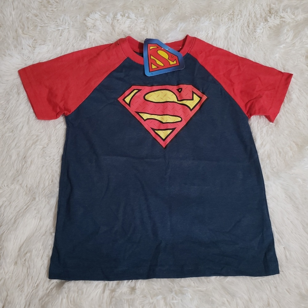 Superman Shirt Size 7